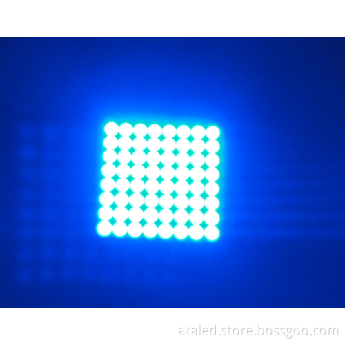 8X8 Blue LED DOT Matrix Manufactures